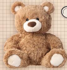 吉福特熊坐姿毛绒公仔